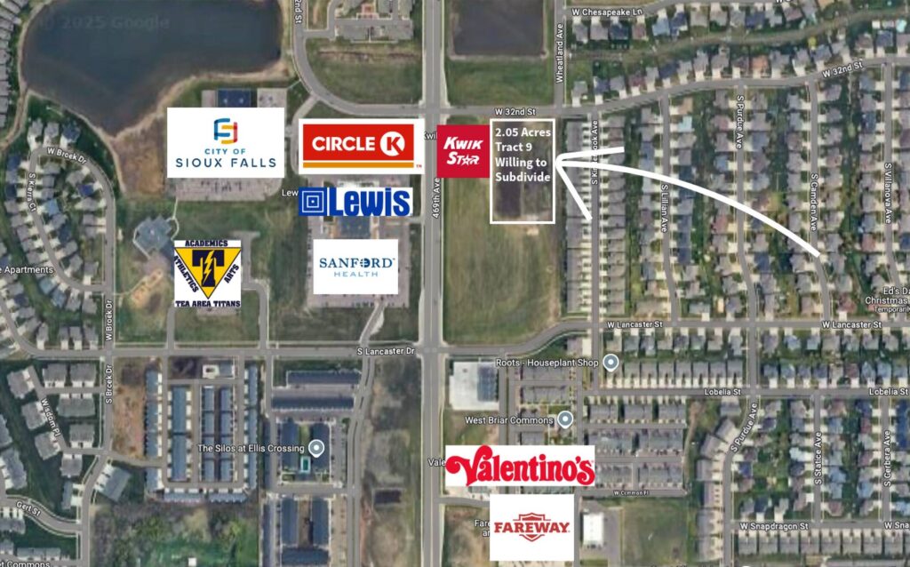 32nd & Ellis Road Roosevelt Park Tract 9 Zoned C-2 2.05 Acres