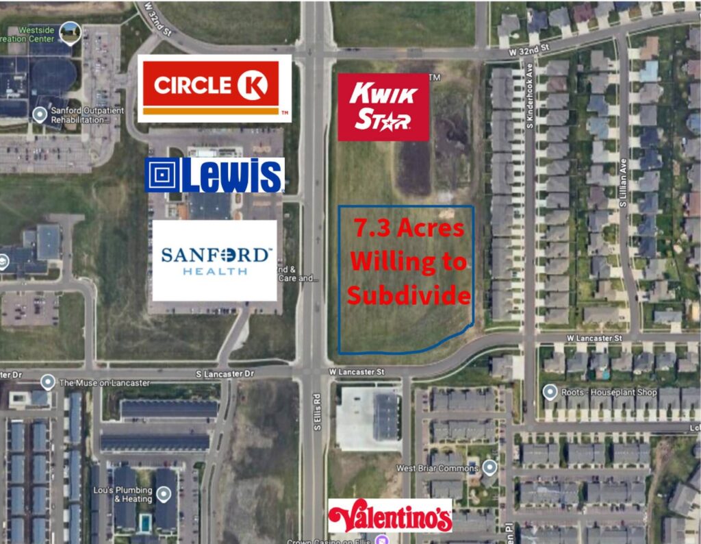 32nd & Ellis Road Roosevelt Park Tract 10 Zoned C-3 7.35 Acres