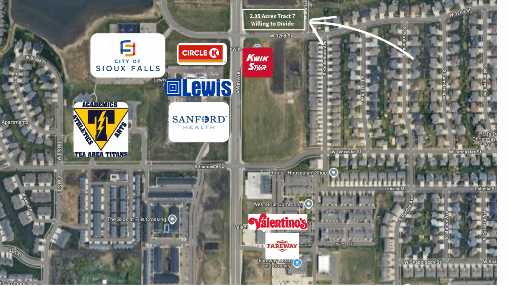 32nd & Ellis Road Roosevelt Park Tract 7 Zoned C-2 2.06 Acres